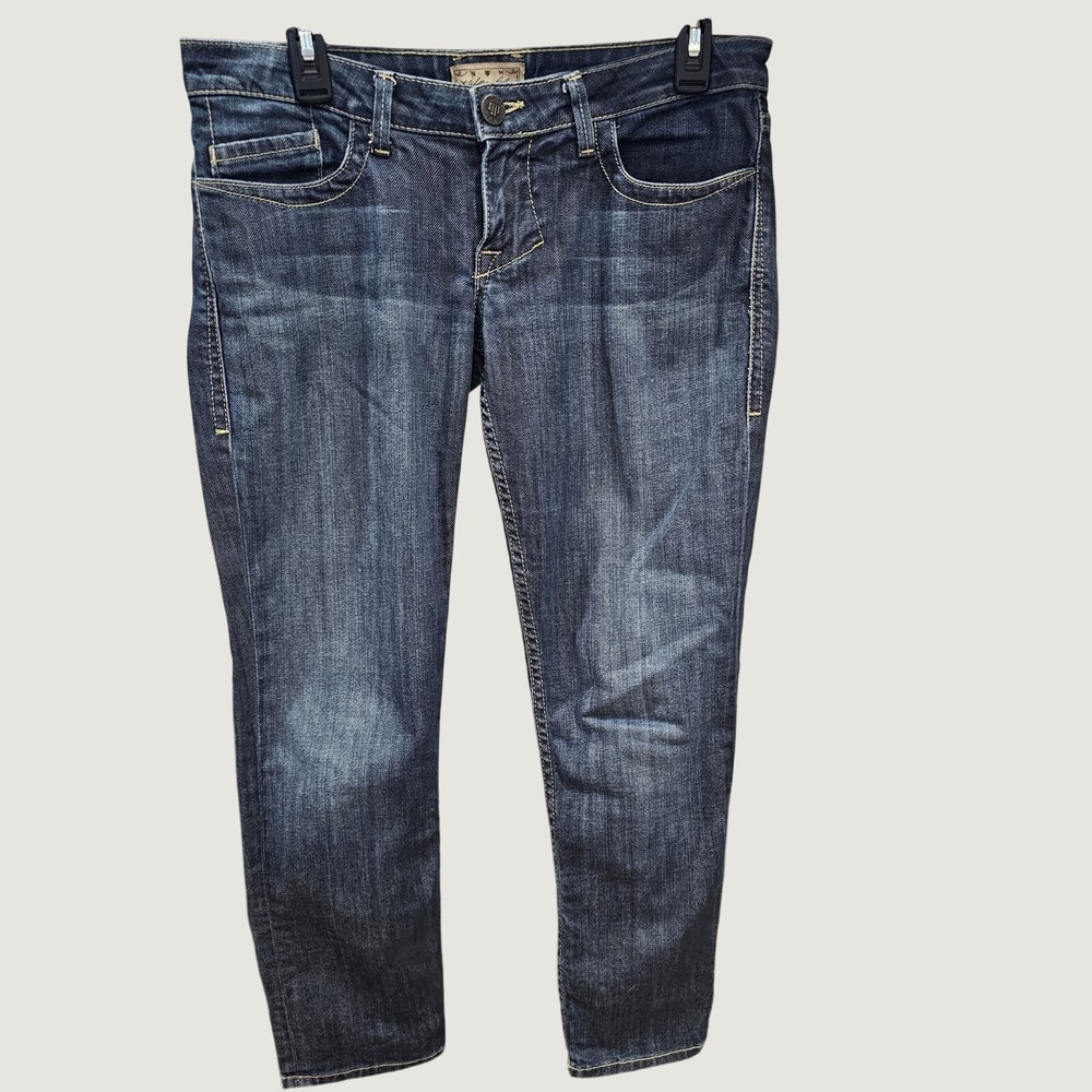William Rast Cropped Kristen Skinny Denim Jean 29×26